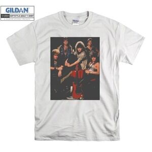 Bon Jovi All Members Portrait Rock Hip Hop Graphics Shirt